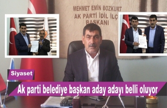 ​​​​​​​AK parti belediye başkan aday adayları beli olmaya başladı