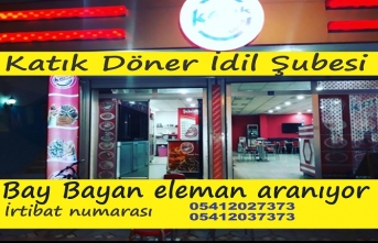 Katık Döner Bay Bayan eleman arıyor