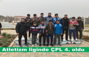 ÇPL Kros ligi müsebakalarında 4.oldu