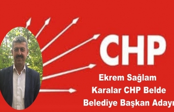 Ekrem Sağlam Karalar Belde Belediye Başkan Adayı