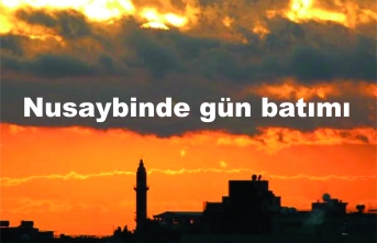 Nusaybin'de Gün Batımı Büyüledi