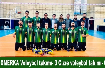 OMERKA Voleybol Takımı- 3  Cizre Voleybol Takımı – 0