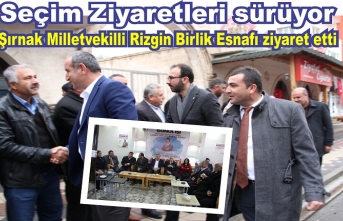 Milletvekilinden İlçe Esnafına ziyaret