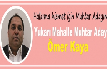 Ömer Kaya Adaylıktan çekilmedim