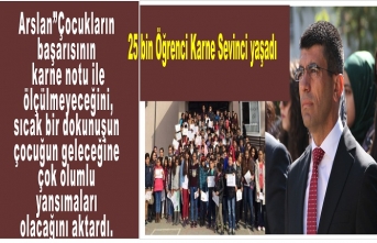 Çocuklar Karnelerini aldı yaz tatili başladı