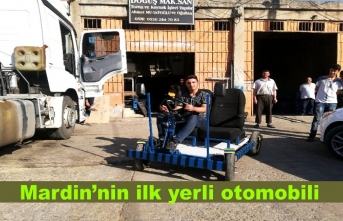 Mardin'in ilk yerli otomobili