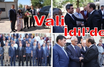 Vali Ali Hamza Pehlivan İdil’de