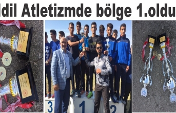 Atletizmde takım halinde 1. Olduk