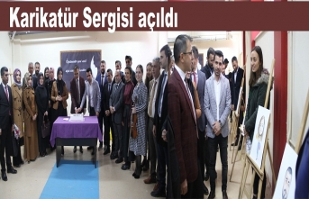 Karikatür Sergisi açıldı