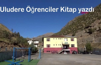 Uludere Öğrencileri Kitap yazdı