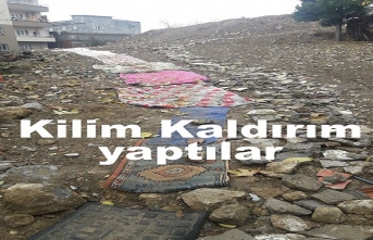 Kilim Kaldırım yaptılar