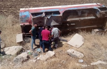 Üzerine su tankeri devrilen şahıs öldü