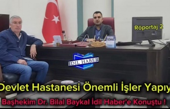 Baykal"Hastanemize Değer katmaya çalışıyoruz"