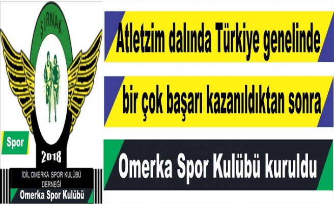 OMERKA Spor Kulübü alınan başarıların ardında kuruldu