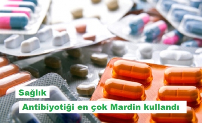 Antibiyotıği en çok Mardin kullandı