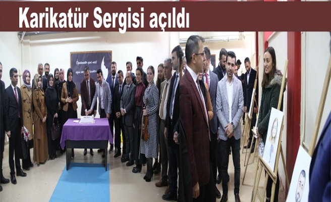 Karikatür Sergisi açıldı