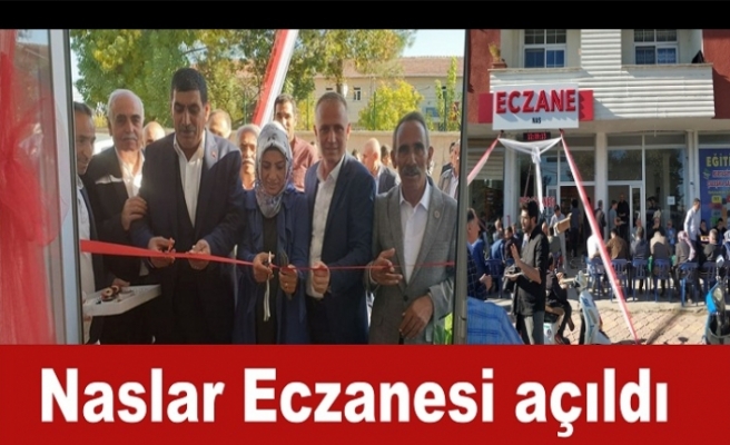 Nas Eczanesi Açıldı