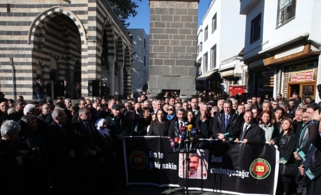 Eski Diyarbakır Baro Başkanı Tahir Elçi anıldı