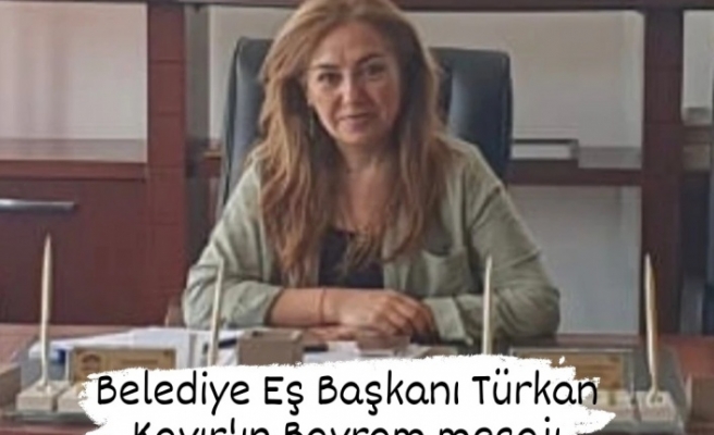 İdil Belediye Eş Başkanı Türkan Kayır'ın bayram mesajı