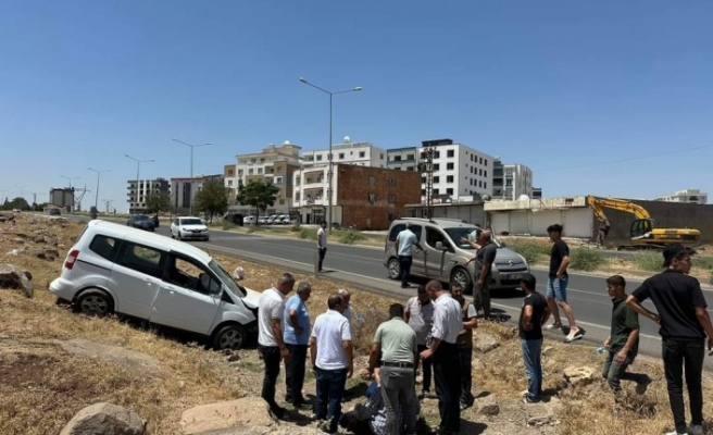 Çevre yolunda trafik kazası 1 kişi yaralandı