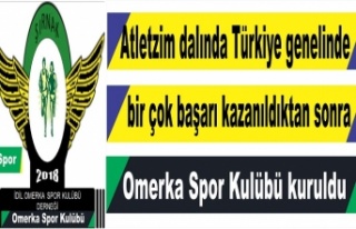 OMERKA Spor Kulübü alınan başarıların ardında...