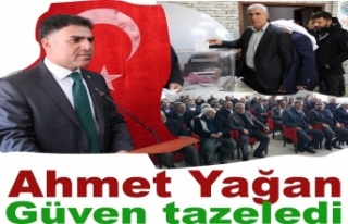 Ahmet Yağan güven tazeledi