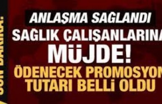 Sağlık çalışanlarına promosyon müjdesi! Maaş...