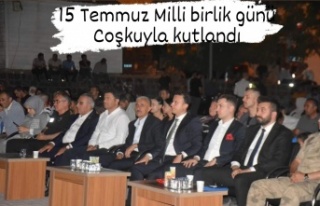 15 Temmuz Demokrasi Milli Birlik günü