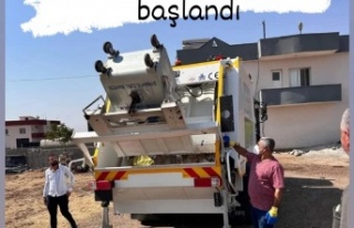 Köylerde Çöp toplanmaya başlandı