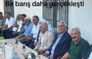 Allah Bozmasın... Bir barış daha gerçekleşti..